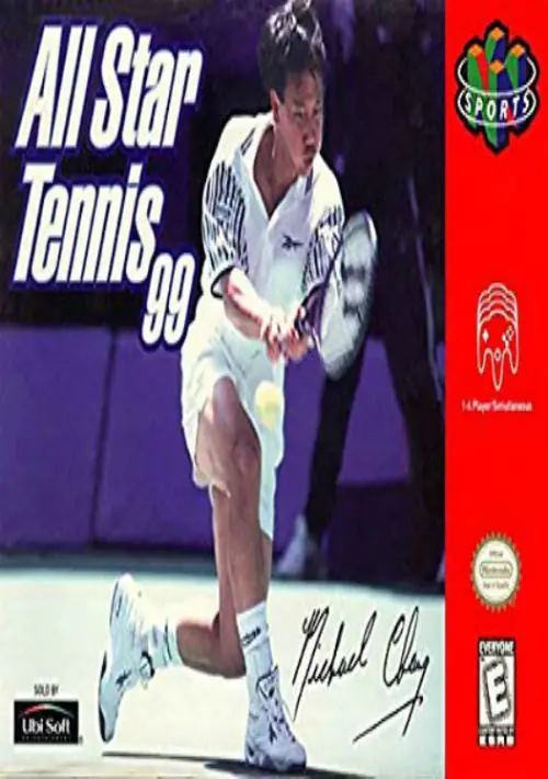 All Star Tennis '99 (E) ROM